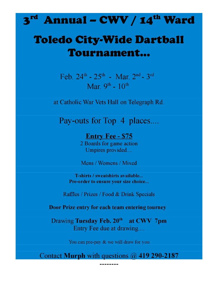 Toledo Dartball 201819